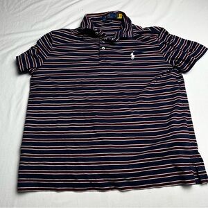 Striped Polo Shirt by Ralph Lauren large slim fit